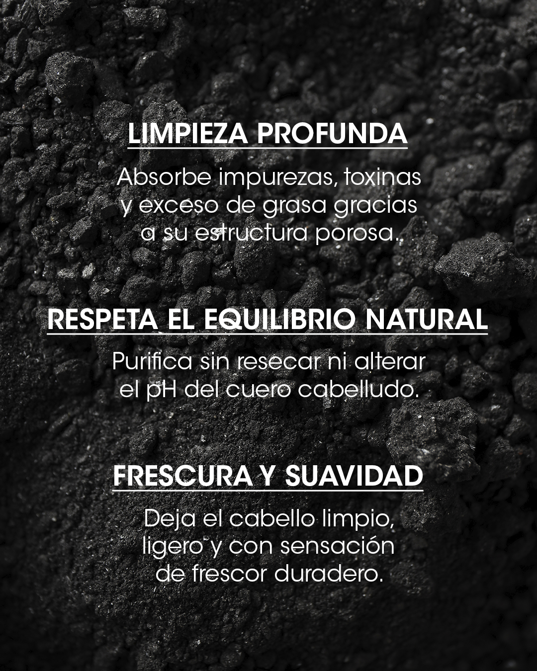 Beneficios Champú equilibrante con Carbón de Bambú y Ácido Hialurónico - Imagen 2