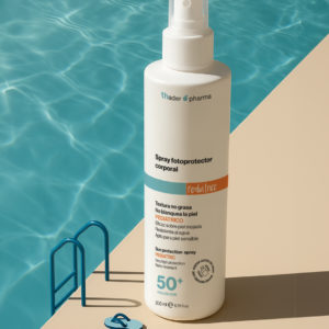 Fotoprotector corporal pediátrico en spray