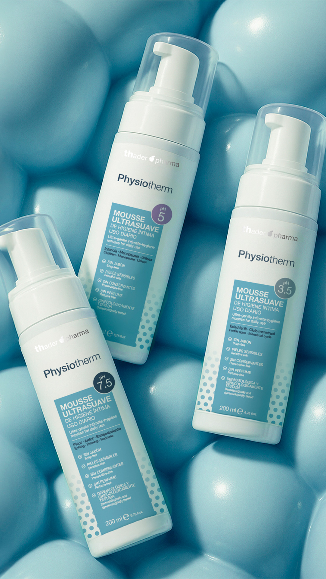 Physiotherm Mousse Ultrasuave tres alternativas - Imagen 2