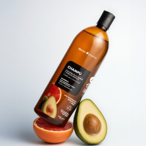 Champú con extracto de Pomelo y aceite de Aguacate Polifenoles
