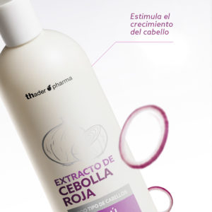 Champú de Cebolla Roja: Estimula el crecimiento