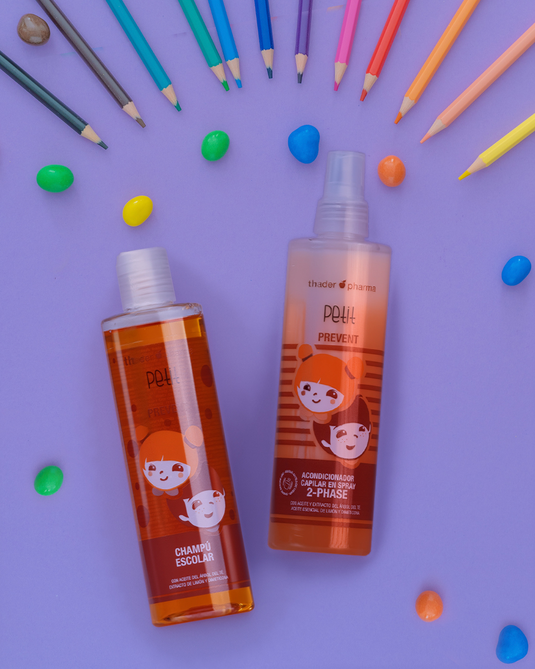 Petit: champú y acondicionador preventivo de piojos