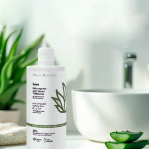 Body wash in the shower, with hyaluronic acid and Zero Ceramides