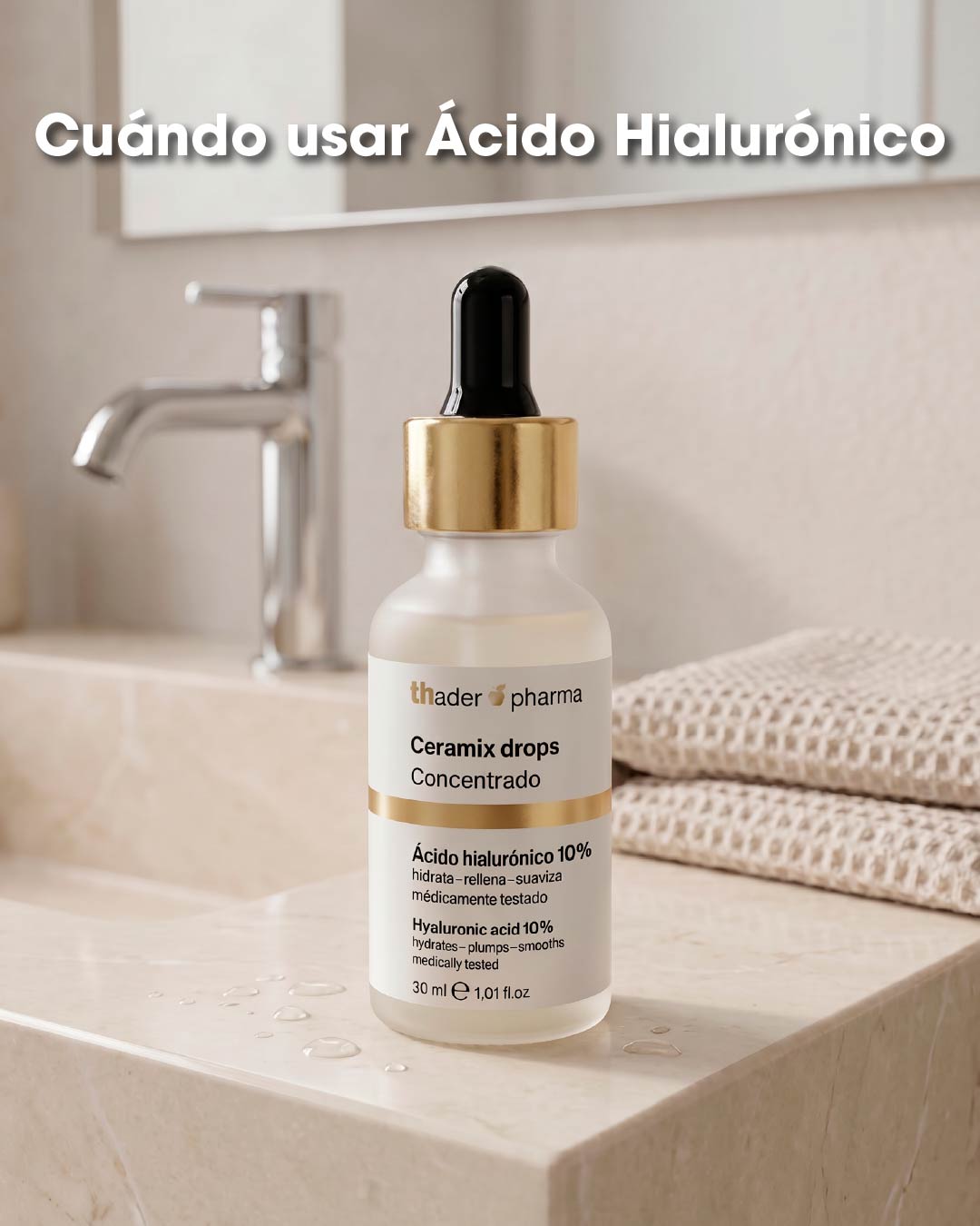 Cómo usar Ácido Hialurónico