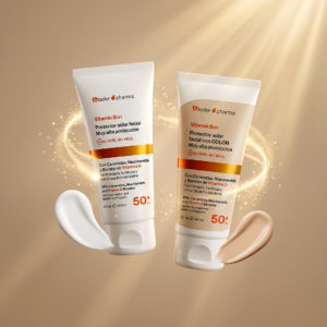 Vitamin Sun faciales: con y sin color