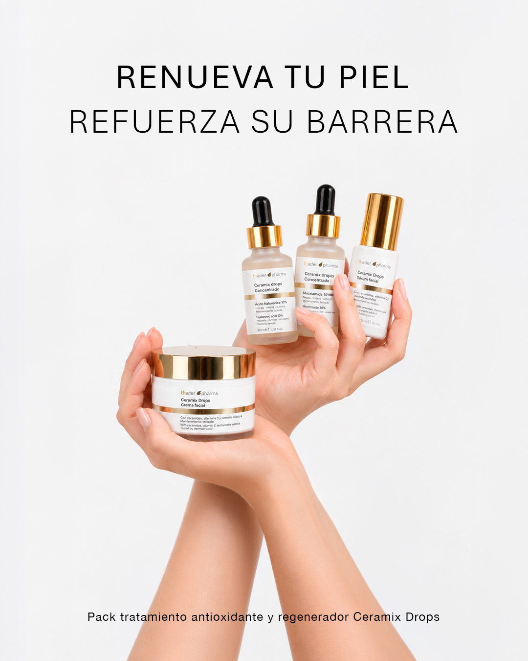 Ceramix Drops: Renueva tu piel, refuerza su barrera